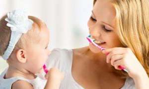 Уход за полостью рта и зубами ребенка