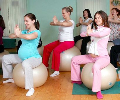 Гимнастика и физические упражнения для беременных