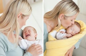 Как успокоить новорожденного ребенка перед сном: способы